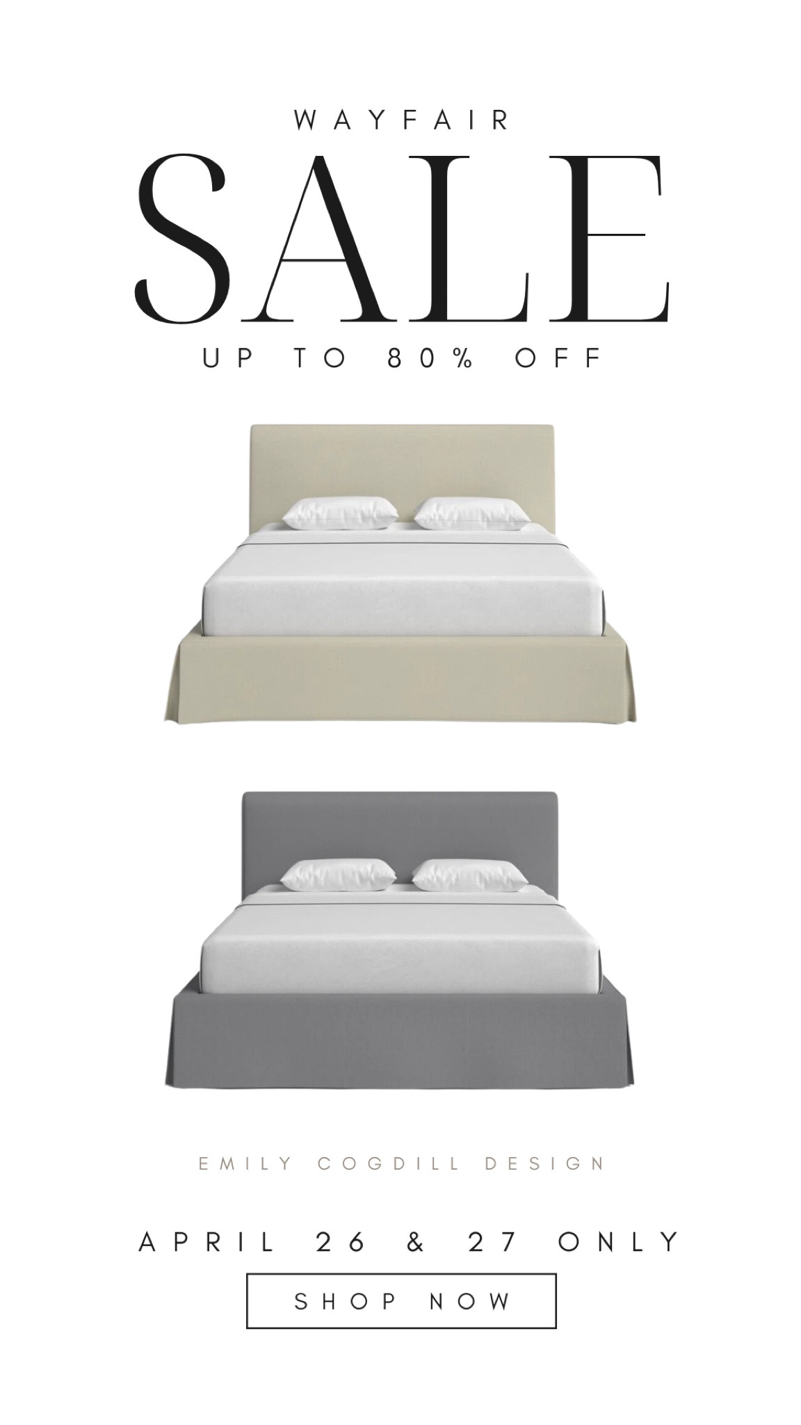 Big sale! Ends tomorrow! #bed #beds #clearance #sale

#LTKstyletip #LTKFind #LTKsalealert