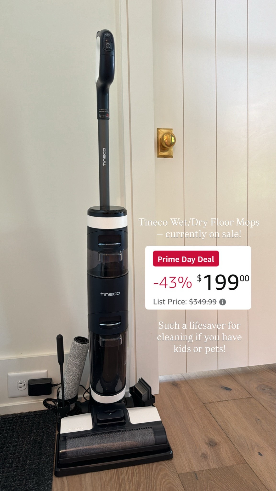 Tineco Floor Wet/Dry Vacuum- all models currently on sale! We love ours & it truly makes cleaning up after kids and dogs so easy! Performs both vacuum & mop at the same time!

#LTKHome #LTKSaleAlert #LTKKids