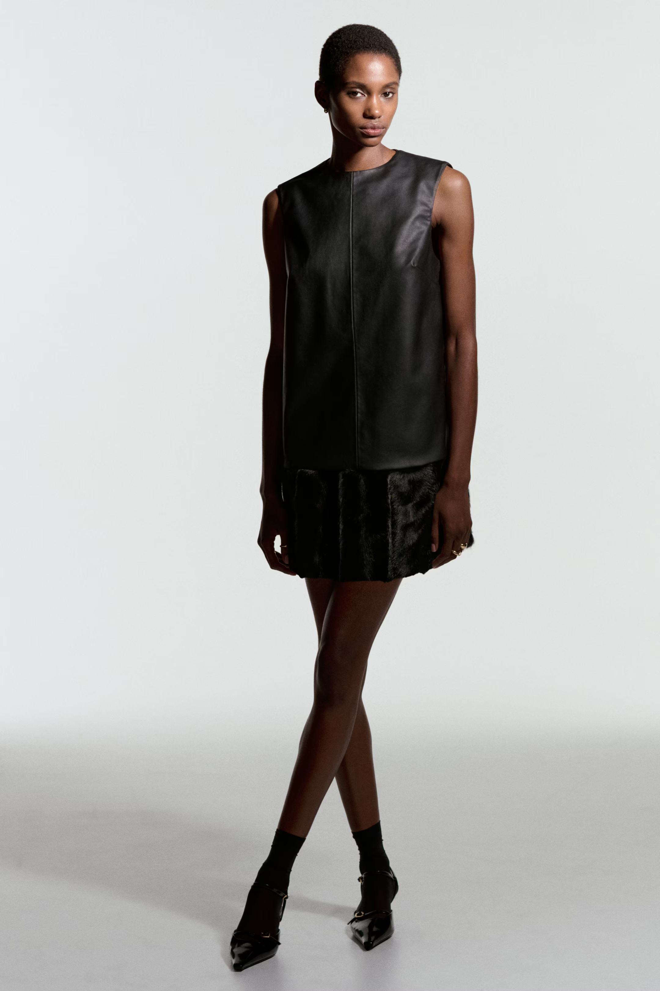 Coated Mini Dress | H&M (US + CA)