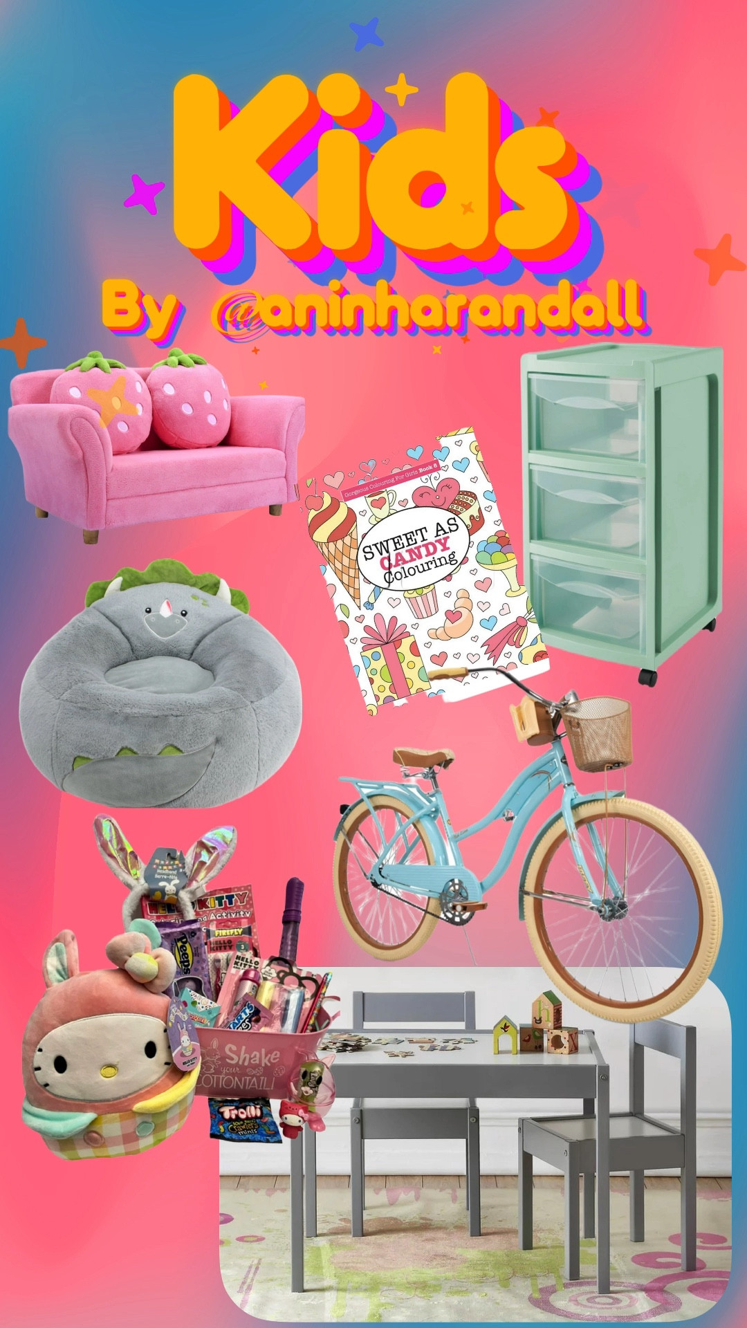 Kids | Kids sofa | Kids soft plush | Table & Chair Kids Set | Cruiser Bike | 

#LTKkids #LTKhome #LTKfamily