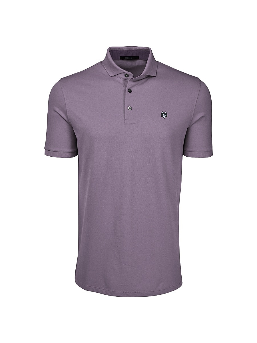 Men's Crowley Logo-Embroidered Polo Shirt - Toadflax - Size Small | Saks Fifth Avenue