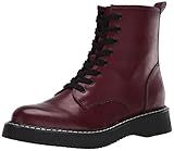 Madden Girl Women's Kurrt Combat Boot, Burgundy Paris, 6 | Amazon (US)