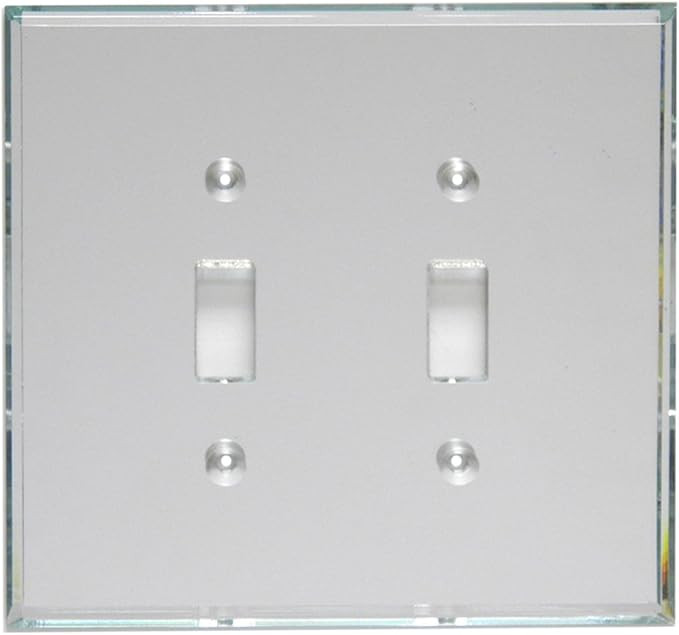 GlassAlike™ Double Switch Acrylic Mirror Plate | Amazon (US)