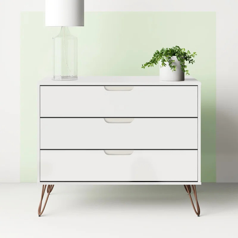 Chehalis 3 - Drawer Bachelor's Chest | Wayfair North America