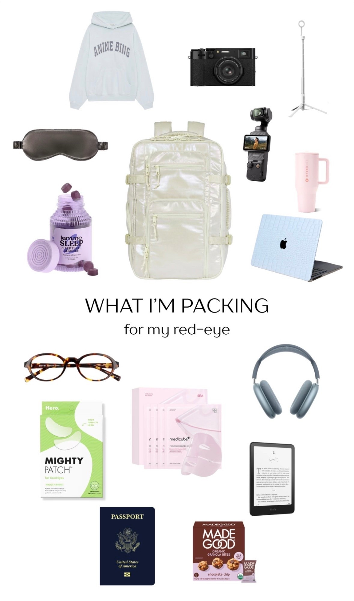 everything I packed for my red-eye!!

#LTKTravel #LTKBeauty #LTKselfcare