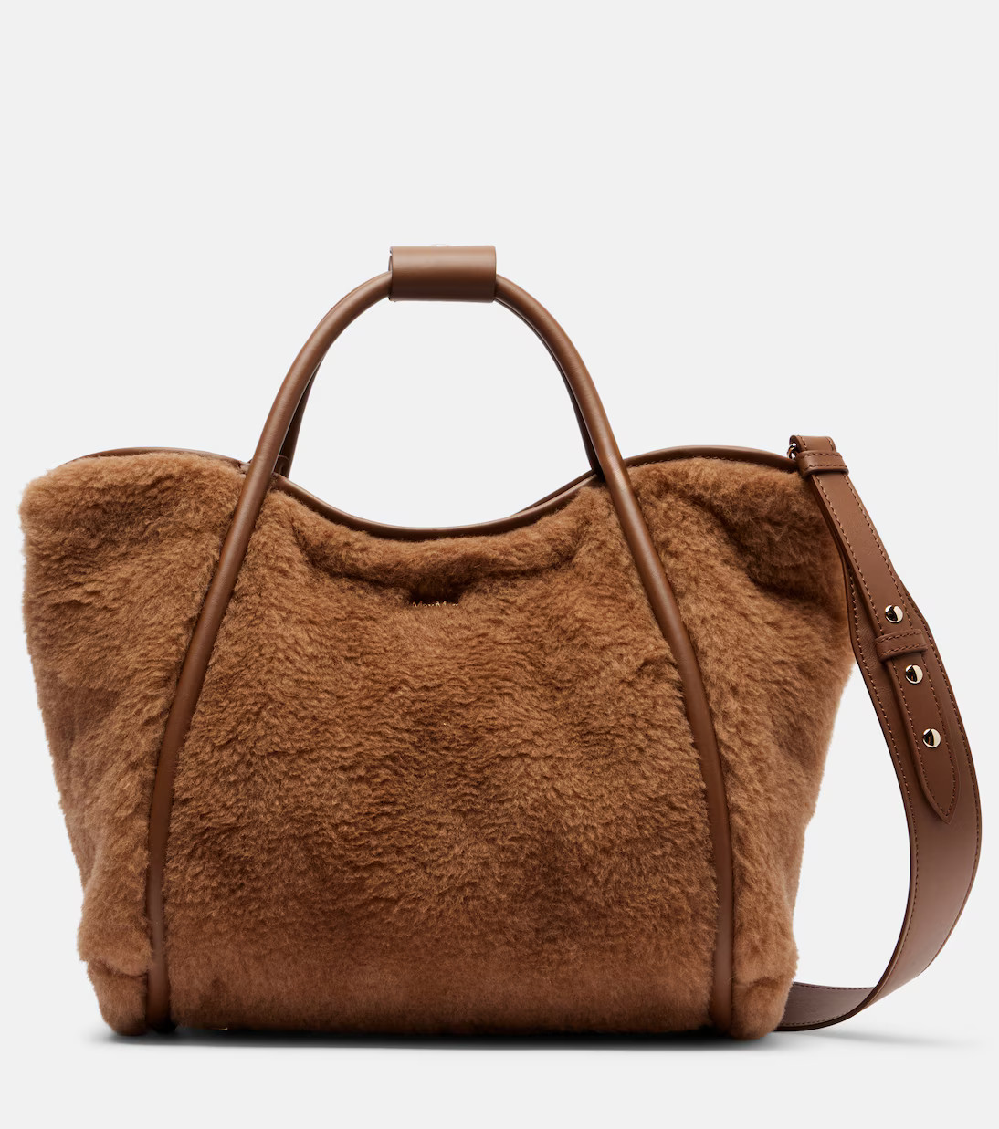 Marine Small alpaca, wool, and silk tote bag | Mytheresa (US/CA)