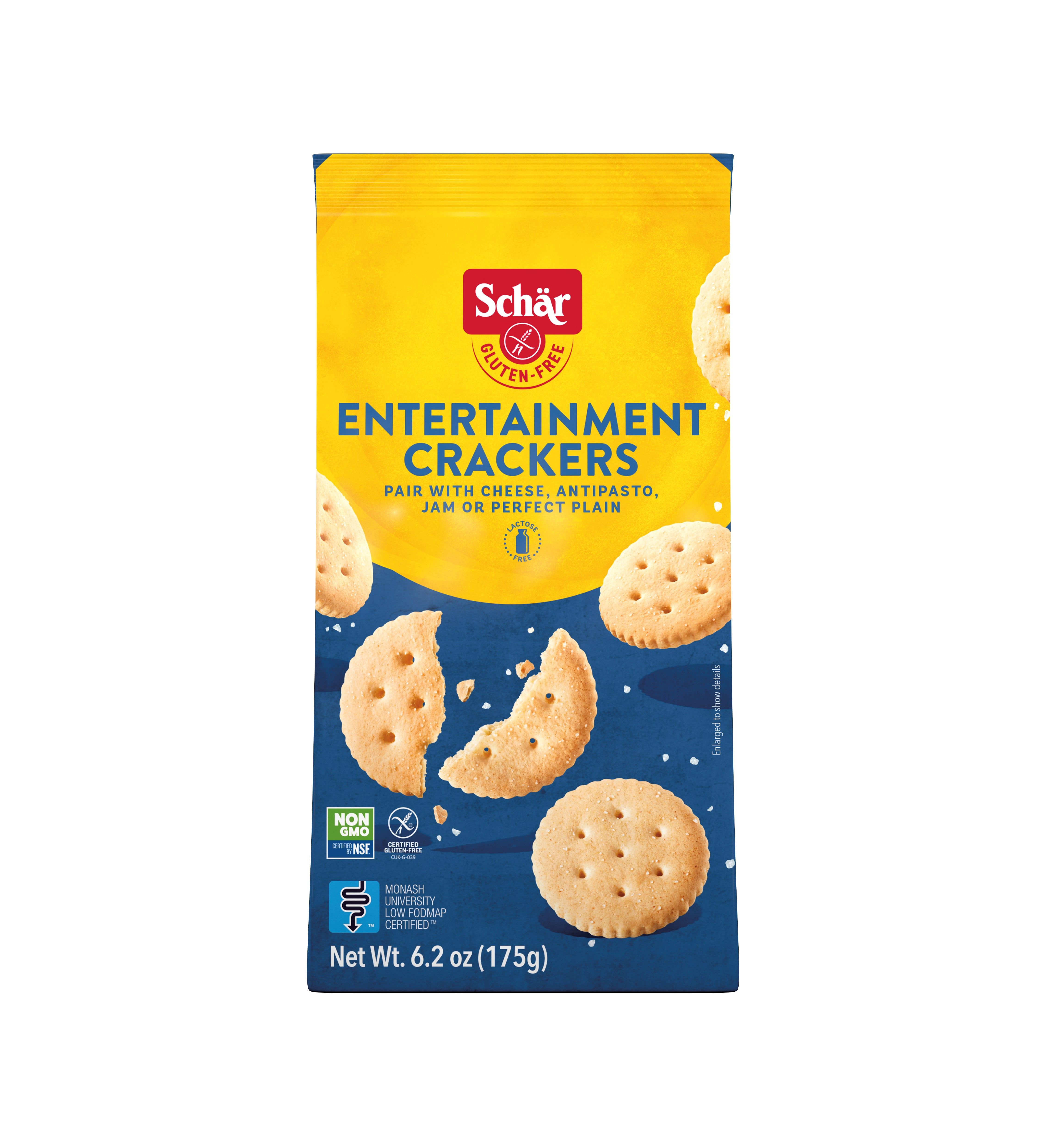 Schar Gluten Free Entertainment Crackers with Sea Salt, 6.2 oz | Walmart (US)