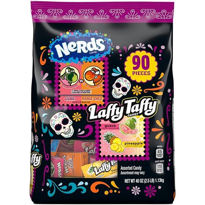 Nerds & Laffy Taffy Halloween Variety Pack, 40 Ounce | Amazon (US)