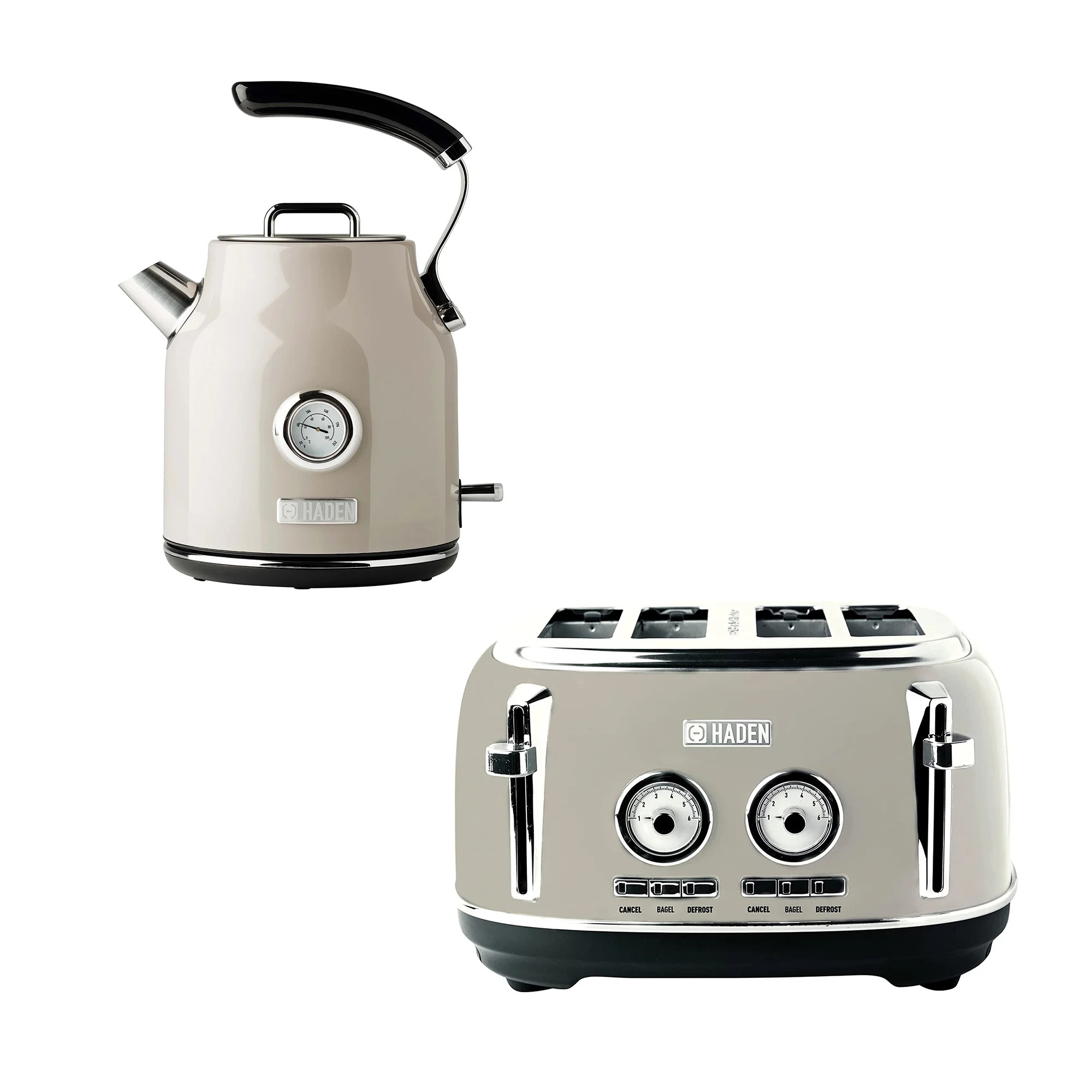 Haden Dorset 1.7 Litrt Stainless Steel Electric Kettle w/ 4 Slice Toaster | Walmart (US)