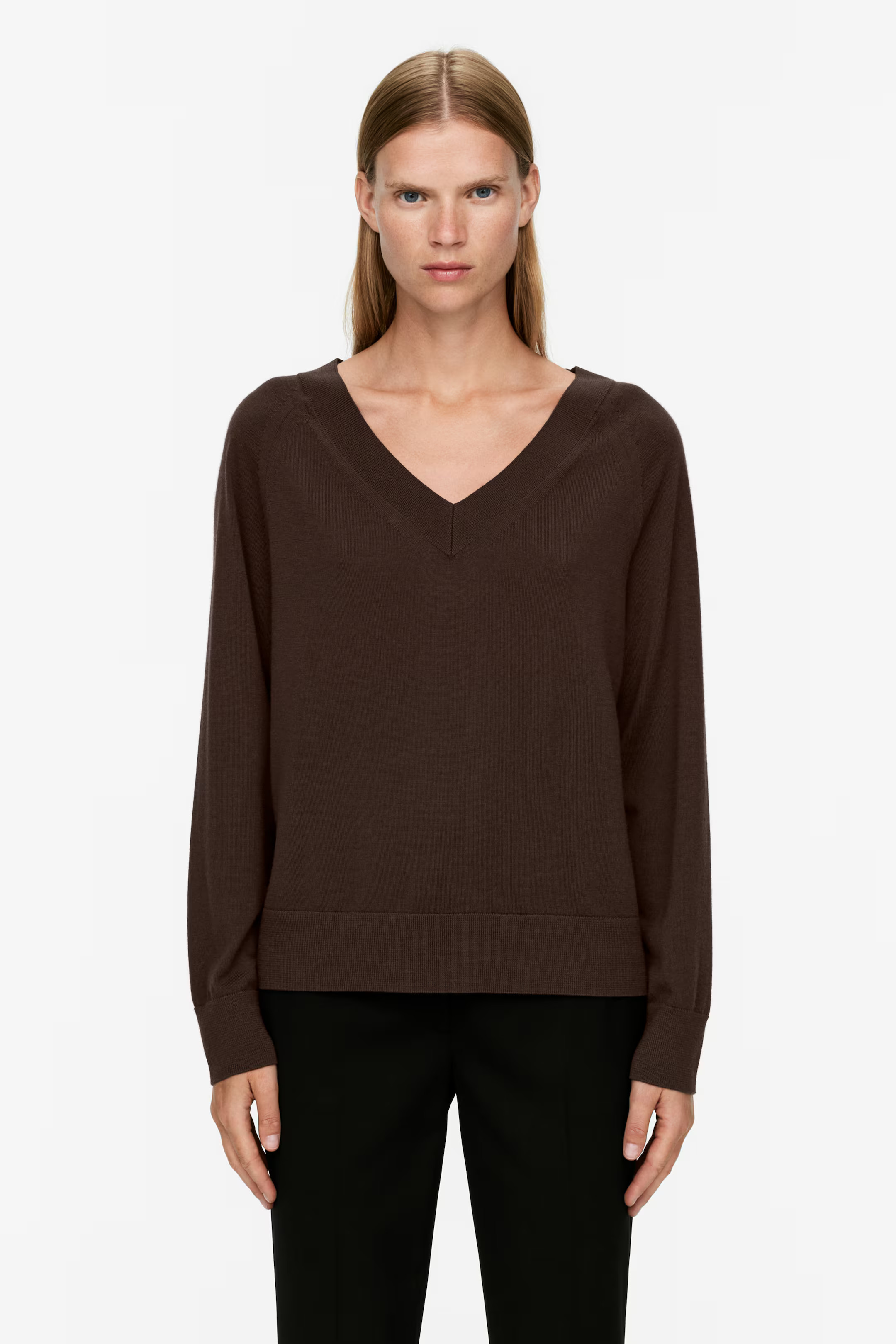 V-Neck Merino Jumper | H&M (UK, MY, IN, SG, PH, TW, HK)