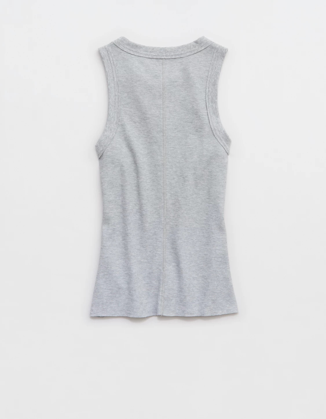 Aerie Unwind Waffle Henley Tank Top | Aerie
