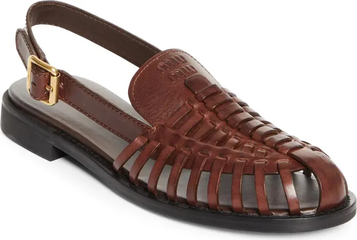 Slingback Huarache Sandal (Women) | Nordstrom