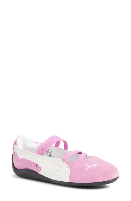 PUMA Speedcat Ballet Suede Sneaker in Mauve Pop/puma Black at Nordstrom, Size 7 | Nordstrom