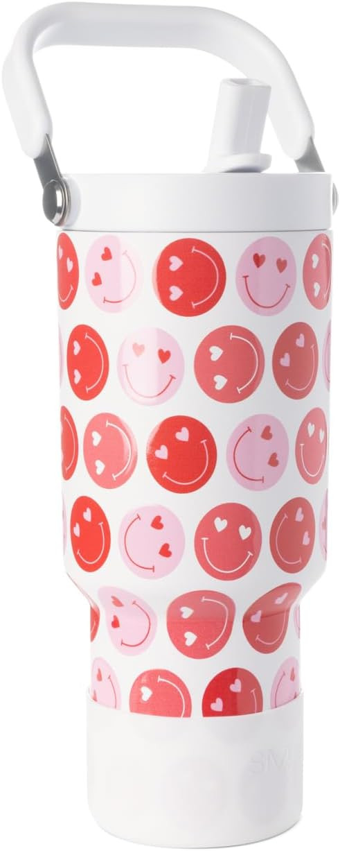 Simple Modern Valentine's Day Trek Pivot | 30oz Flip Straw Tumbler with Handle | Gifts for Her | ... | Amazon (US)