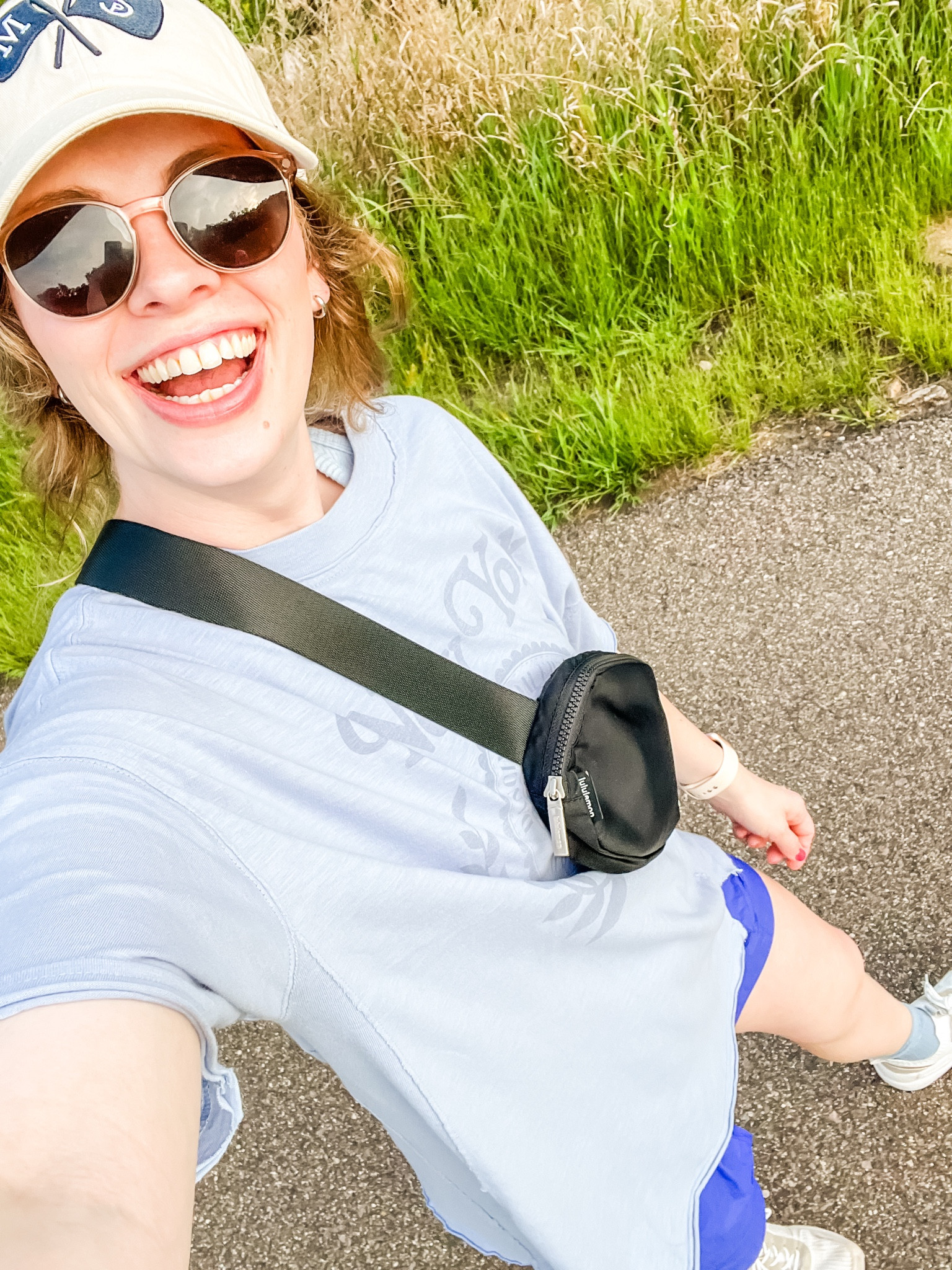 Walking essentials! 

This is my NEW favorite T-shirt from Aerie! It’s the perfect oversized fit! 😍

Got it in a size medium and love how it fits! 🔥

#LTKFitness #LTKFindsUnder50