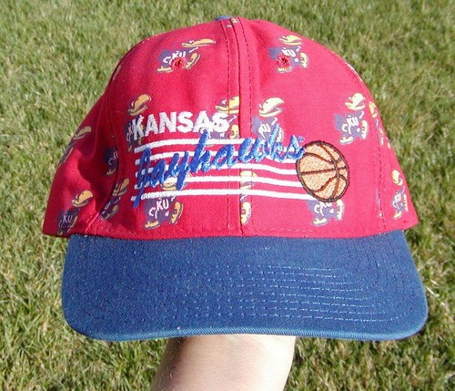 Vintage KU Jayhawks Snapback Hat Cap Basketball Kansas University RARE!   | eBay | eBay AU