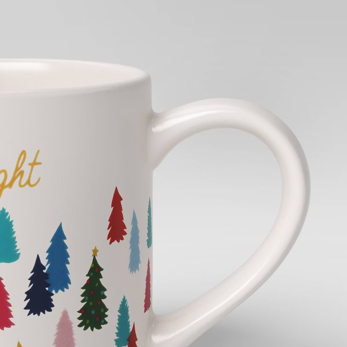 16oz Stoneware Merry and Bright/Christmas Tree Mug - Wondershop™ | Target