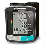 HealthSmart Digital Blood Pressure Monitor with Automatic Wrist Cuff that Displays Blood Pressure, P | Amazon (US)