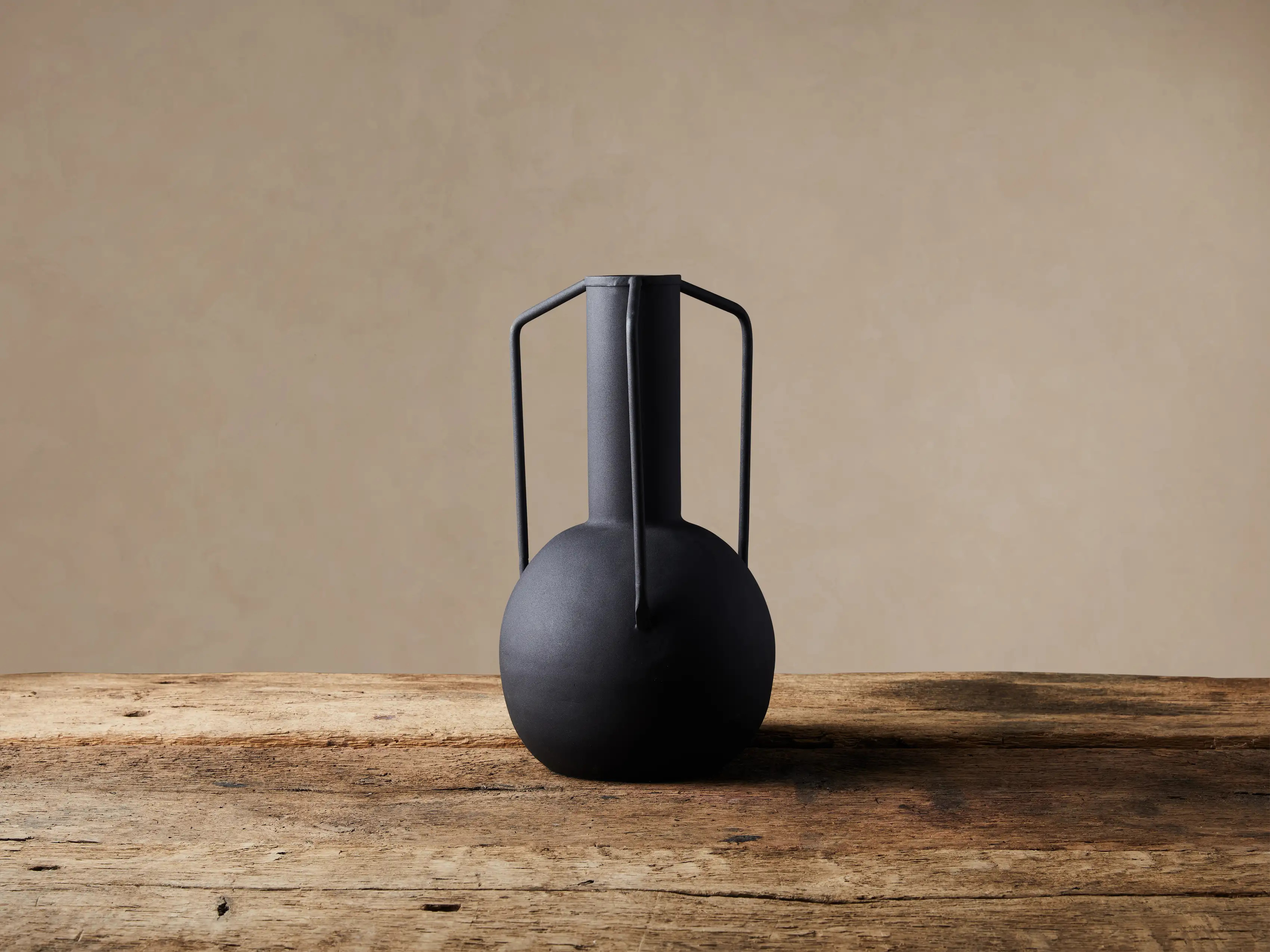 Modern Metal Vase | Arhaus