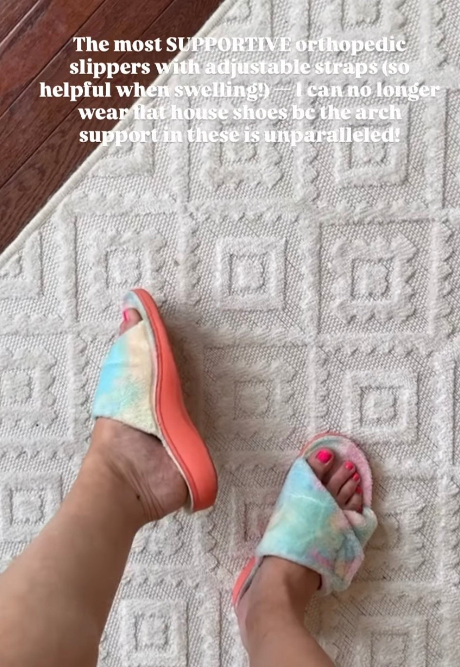 I can no longer wear flat house shoes bc the arch support in these Velcro slippers is unparalleled! 

#LTKmomlife #LTKdayinmylife