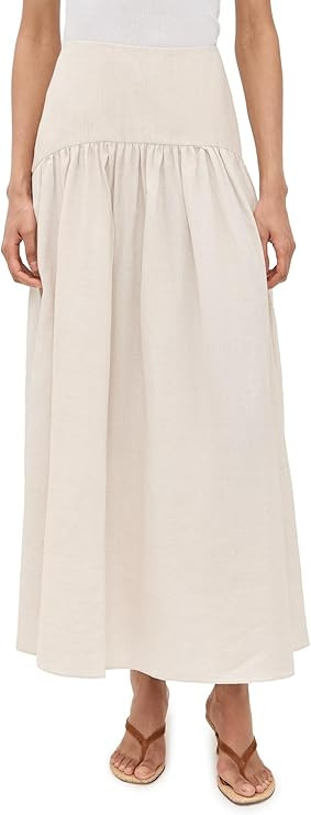 STAUD Women's Procida Linen Skirt | Amazon (US)