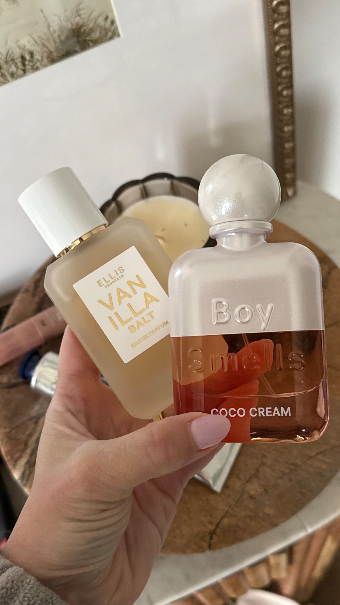 Current favorite perfumes!! So fresh and clean and unique! Vanilla and coconut cream are amazing!! 

Fragrance boy smells Ellis fragrance spring winter date night wedding perfume 

#LTKselfcare #LTKmorningroutine #LTKBeauty