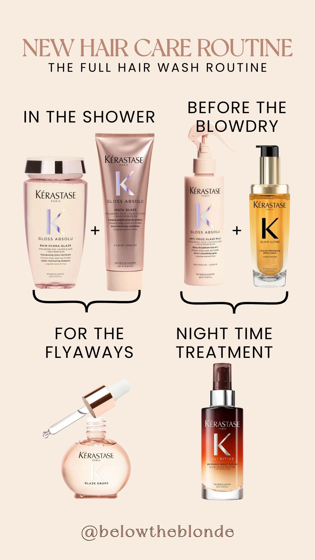 My current hair care and hair wash routine is possibly my favourite yet! All Kérastase in the perfect light wild rose scent ✨ My hair feels so fresh, clean and as if I've been to the salon and this range is all about health and gloss! 

#LTKBeauty