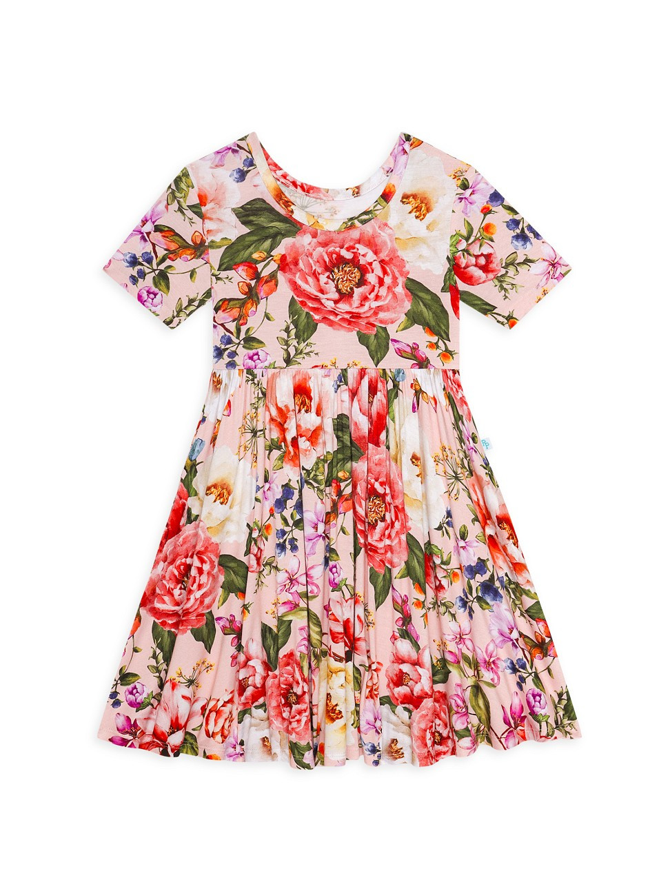 Little Girl's & Girl's Marisol Short-Sleeve Basic Twirl Dress | Saks Fifth Avenue