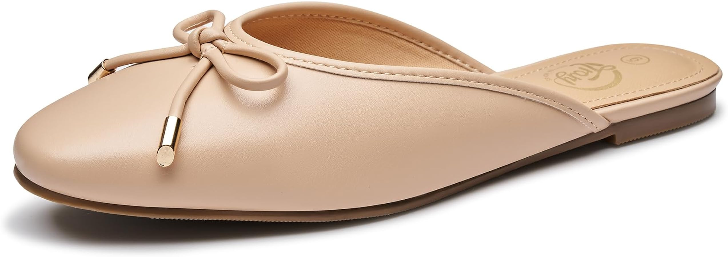 Trary Mules for Women 2024, Womens Mules Slip on Comfortable Bow Pointed Toe Womens Loafers, Back... | Amazon (US)