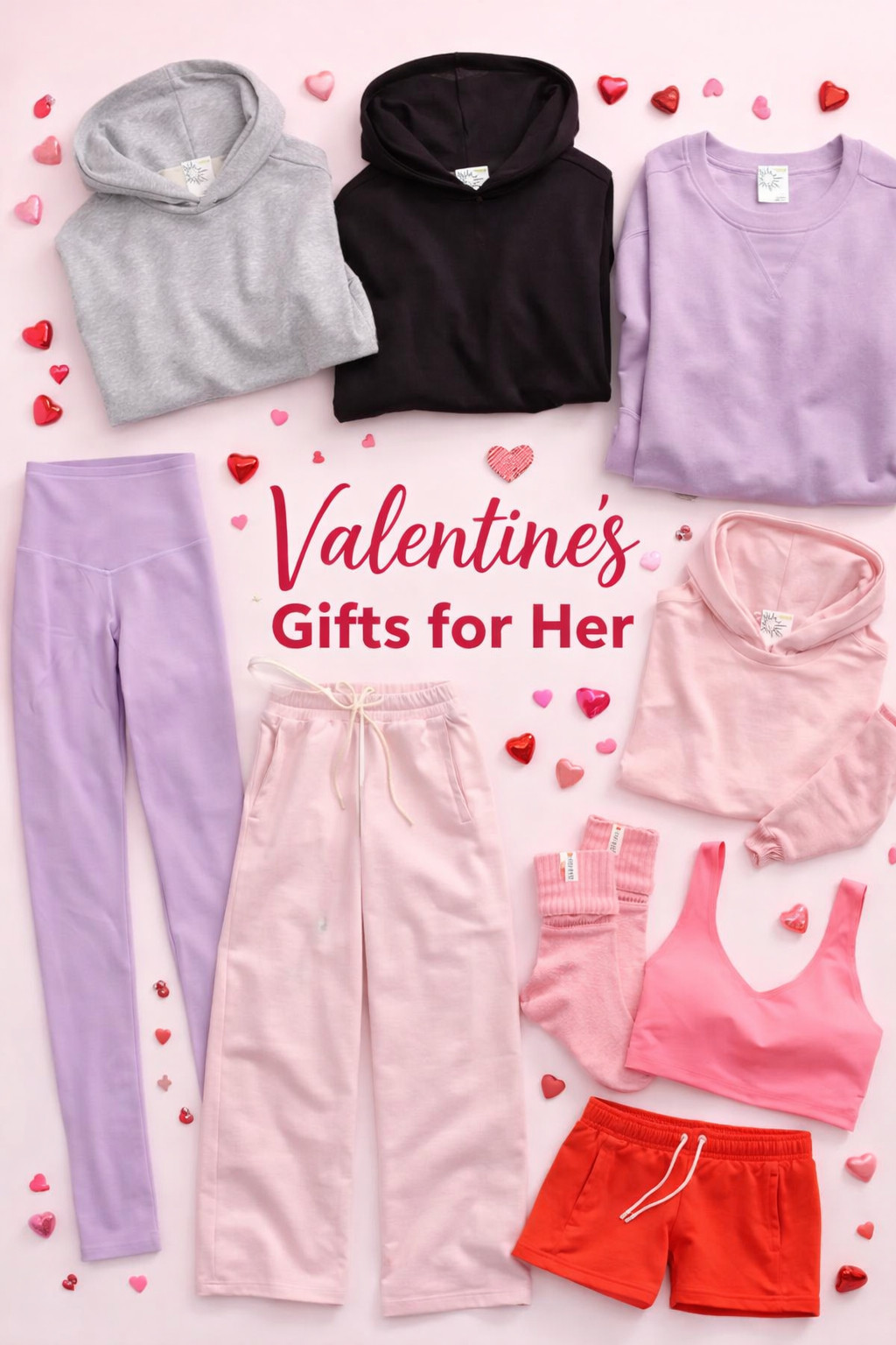 Valentine’s Gifts for Her (That She’ll Actually Wear)

If you’re looking for a Valentine’s gift she’ll LOVE and live in, cozy-chic sets are the move. 💗 Think soft lounge sets, cropped hoodies, buttery leggings, matching shorts, and the cutest pink essentials that feel luxe but wearable every single day.

Perfect for:
• Girlfriend gift ideas
• Wife Valentine’s Day surprise
• Cozy girl aesthetic lovers
• Athleisure obsessed queens
• Last-minute Valentine’s Day gifts

These pieces are cute enough for brunch, comfy enough for lounging, and flattering enough to make her feel amazing. Bonus points if you wrap it with chocolates + a handwritten note. 💌

Tap to shop the full Valentine’s edit before sizes sell out!

#ValentinesGiftsForHer #ValentinesDayGiftIdeas #GiftIdeasForHer #LTKFinds #LTKStyle #LTKUnder100 #CozyGirlAesthetic #PinkLoungeSet #AthleisureWear #WomensLoungewear #Galentines #ValentinesOutfit #ComfyChic #GiftGuideForHer #FebruaryStyle 

 
