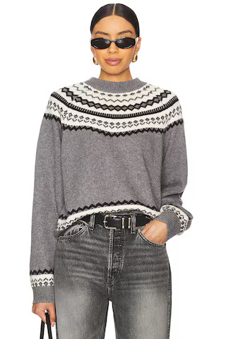 Tularosa Kiva Fairisle Sweater in Grey Multi from Revolve.com | Revolve Clothing (Global)