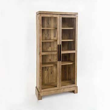 Emmerson® Reclaimed Wood Display Cabinet | West Elm (US)