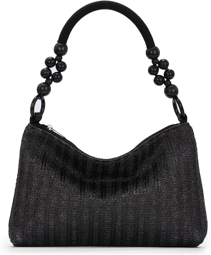 Emprier Straw Tote Bag for Women Summur Beach Bags Straw Shoulder Purse Woven Tote Bag Vacation H... | Amazon (US)