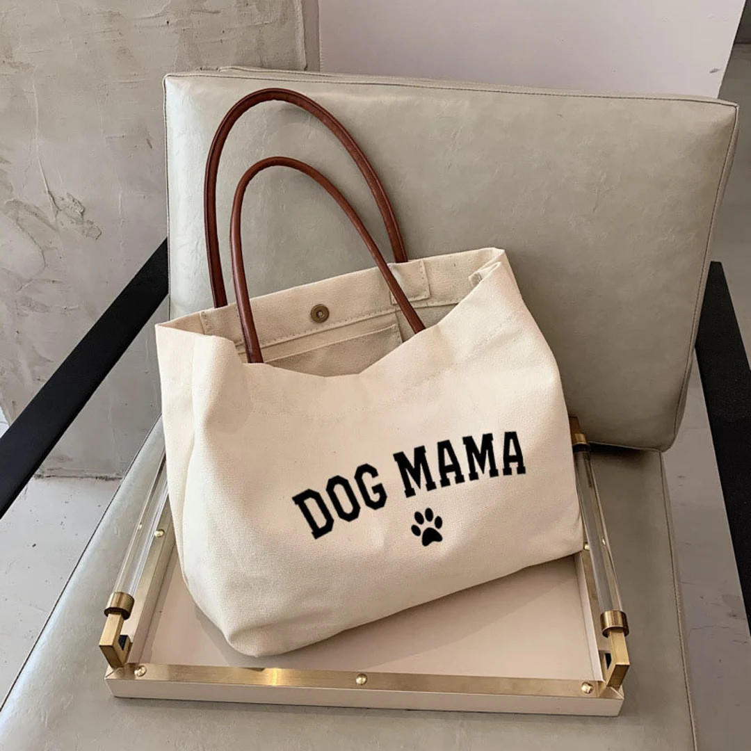 dog mama Tote bag -personalized dog mom gifts -birthday gift for dog mom -mothers day gift person... | Etsy (Global)