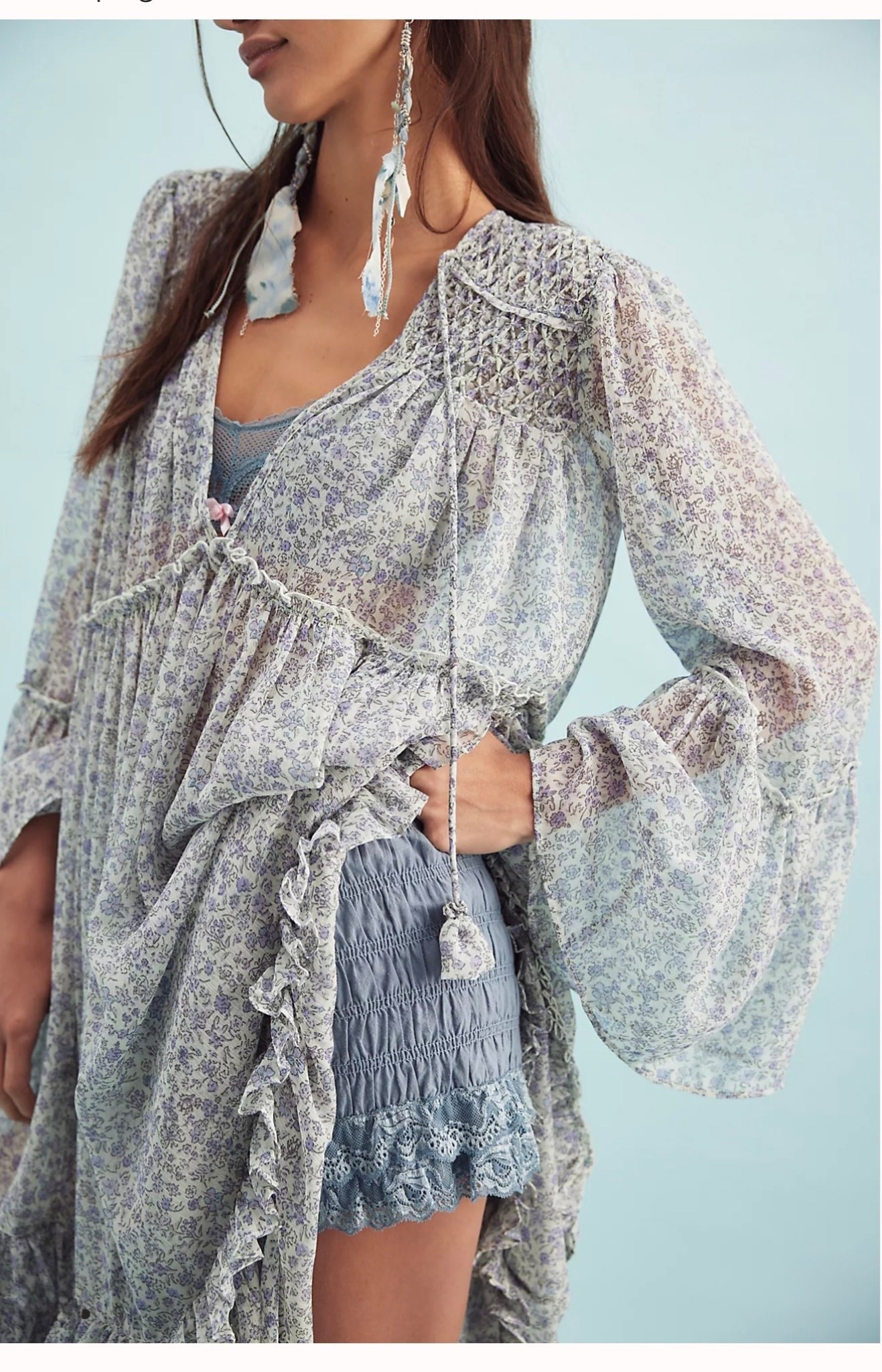 Weeping Willows Maxi Dress

Tiers of flowing, floral-printed chiffon and ruffled trim give this long-sleeve maxi dress endless movement.

#LTKSeasonal #LTKootd #LTKTravel