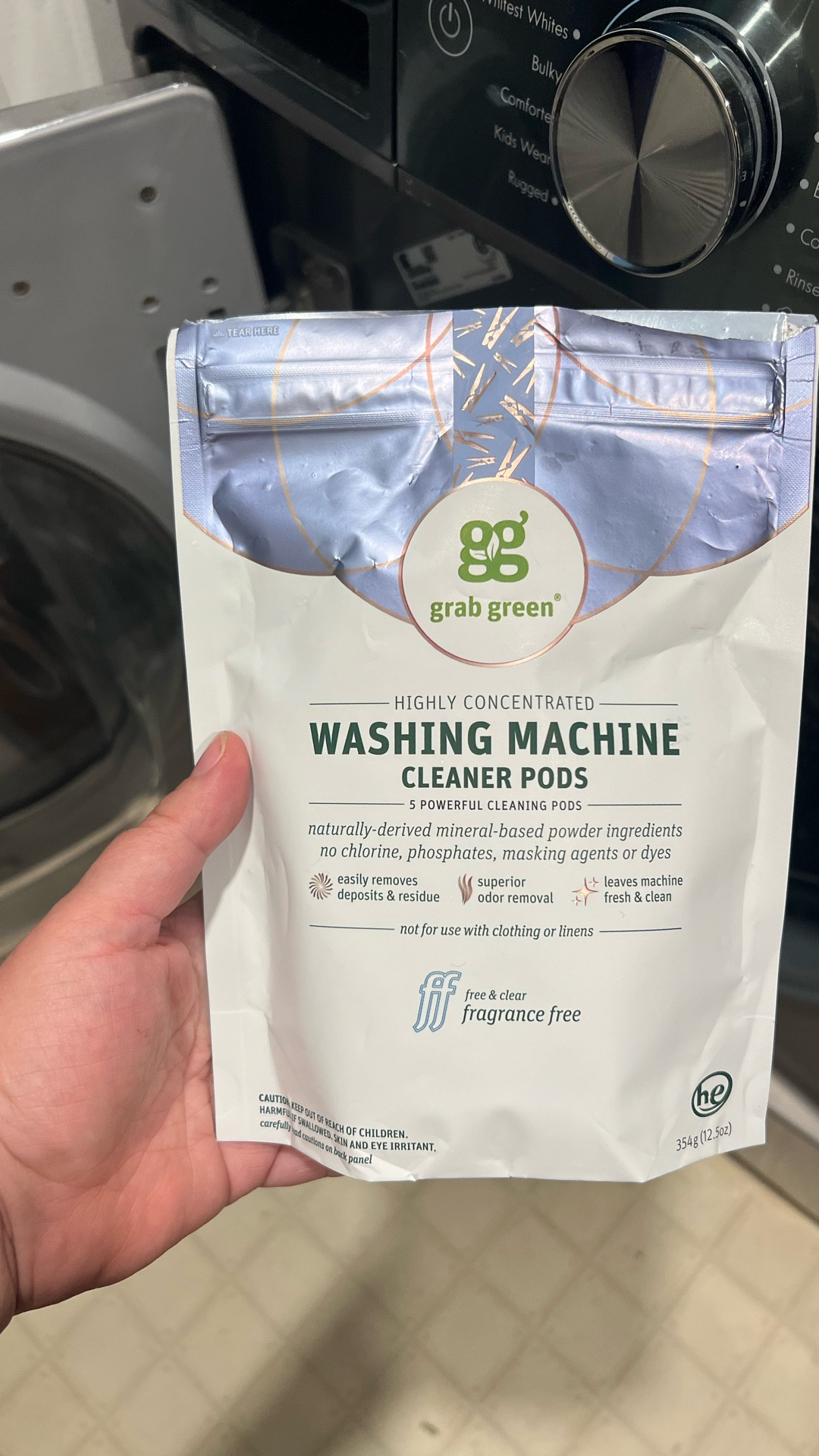 Looking for a greener and cleaner option to wash the inside of your front loader? These pods from Grab Green are fragrance free, bio-friendly, and use ingredients that will not irritate sensitive skin  

#LTKFindsUnder50 #LTKFamily #LTKHome