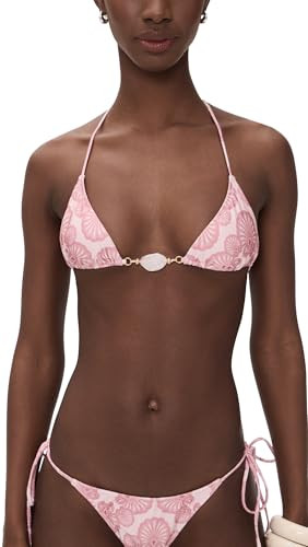Amazon.com: Shani Shemer Women's Elysia Bikini Top, Pink Shell Print, XXL : Clothing, Shoes & Jew... | Amazon (US)