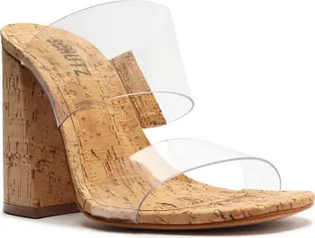 Victorie High Block Slide Sandal | Nordstrom