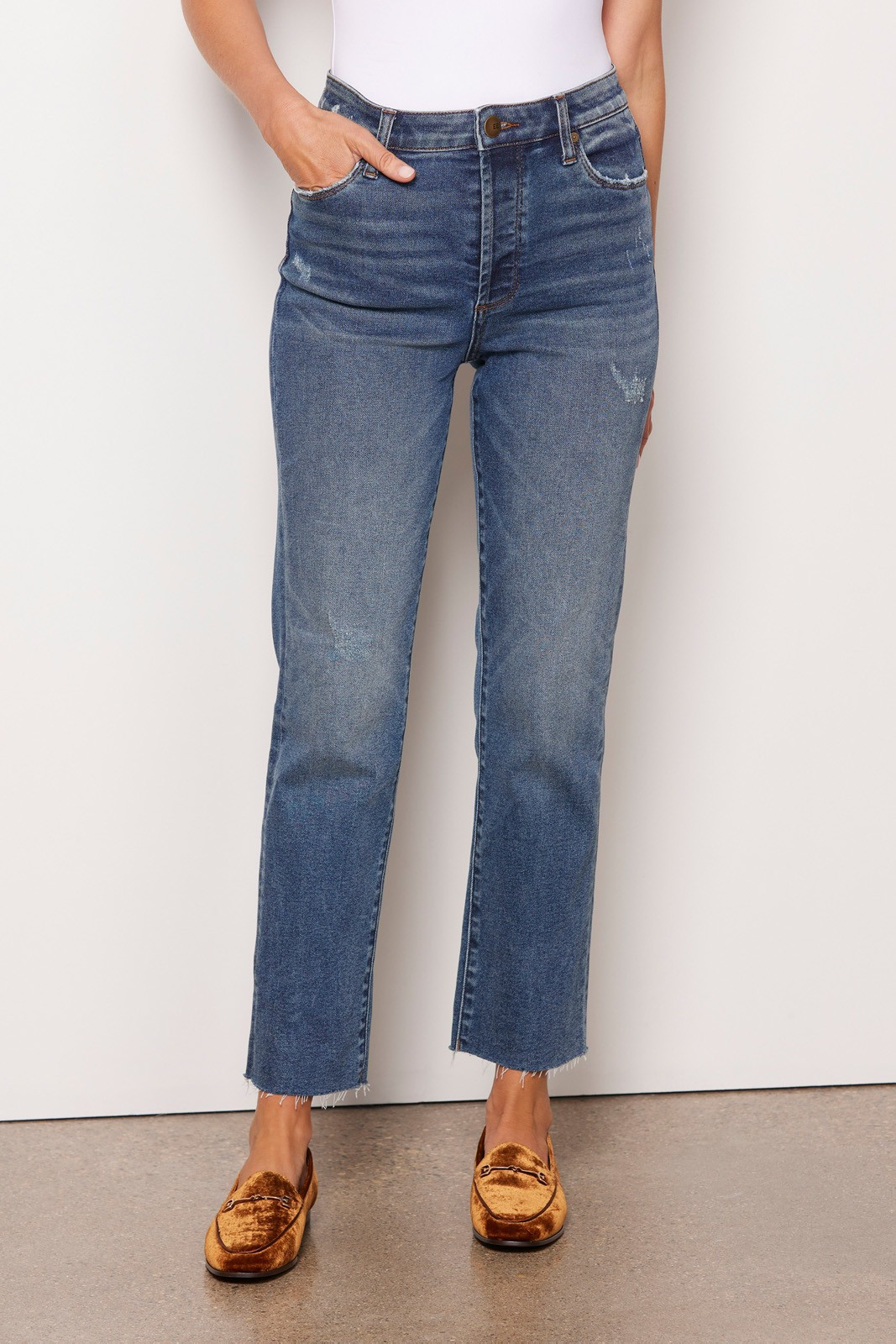 EVEREVE High Rise EVER Straight Jean | EVEREVE | Evereve