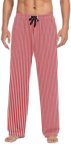 linqin Men's Pajama Pant Comfy Soft Lounge Sleep Pants Colorful Psychedelic Funny Cats Pajama Bot... | Amazon (US)