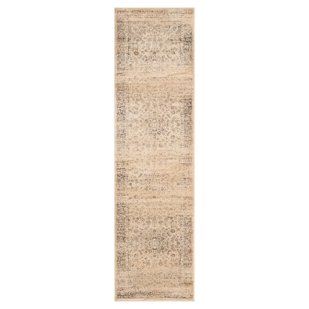 Simon Vintage Runner - Beige (2'x8') - Safavieh | Target