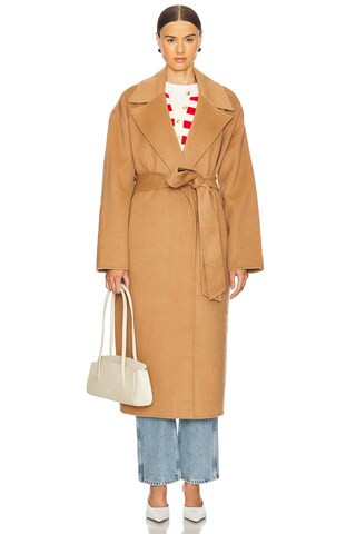 by Marianna Milly Coat in Camel | Revolve Clothing (Global)
