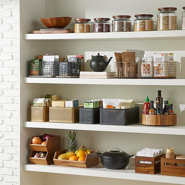 Maddox Wire Grid Bins | The Container Store