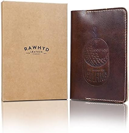 RAW HYD Leather Golf Log Journal and Golf scorecard Book | Amazon (US)