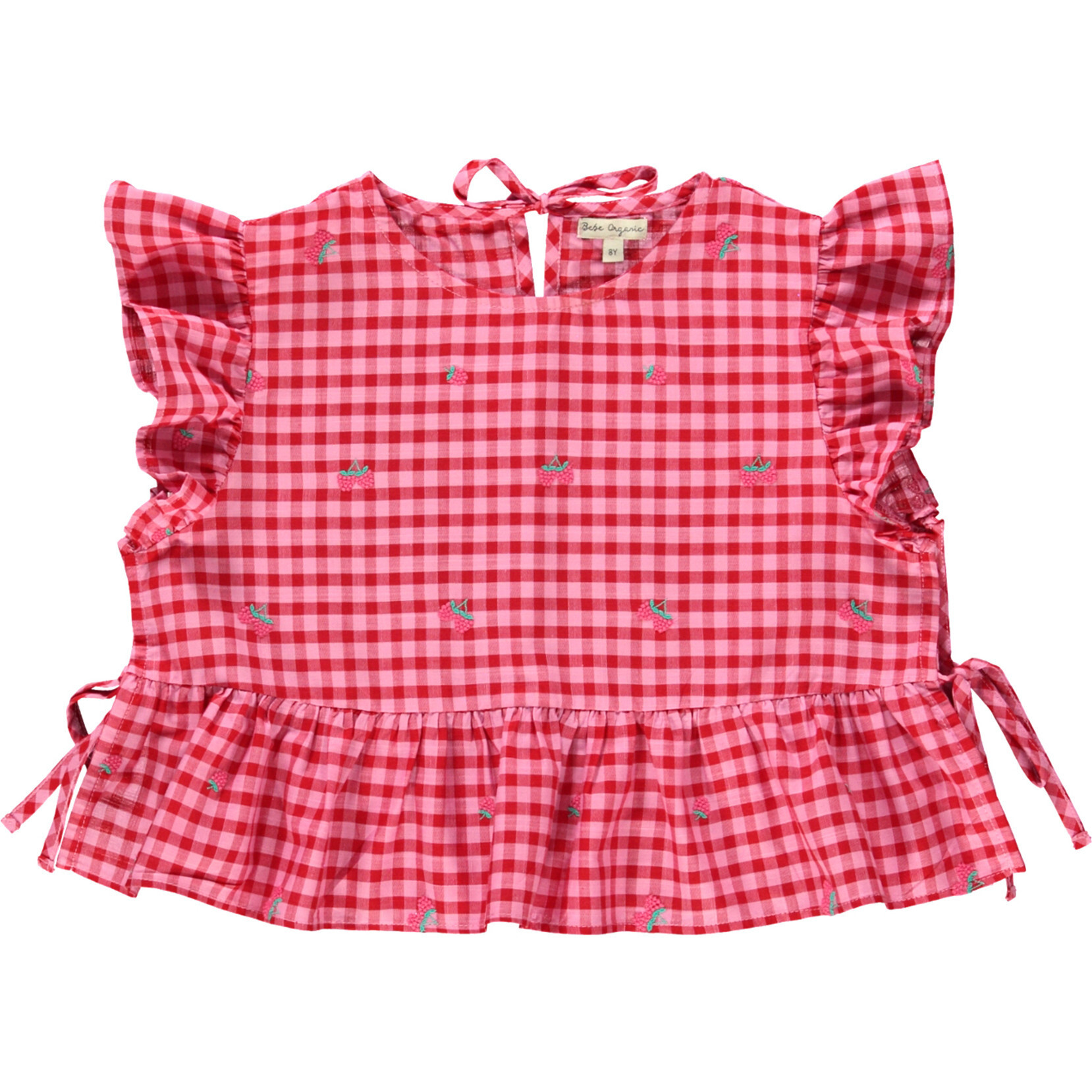 Alisa Vest, Raspberry Check | Maisonette