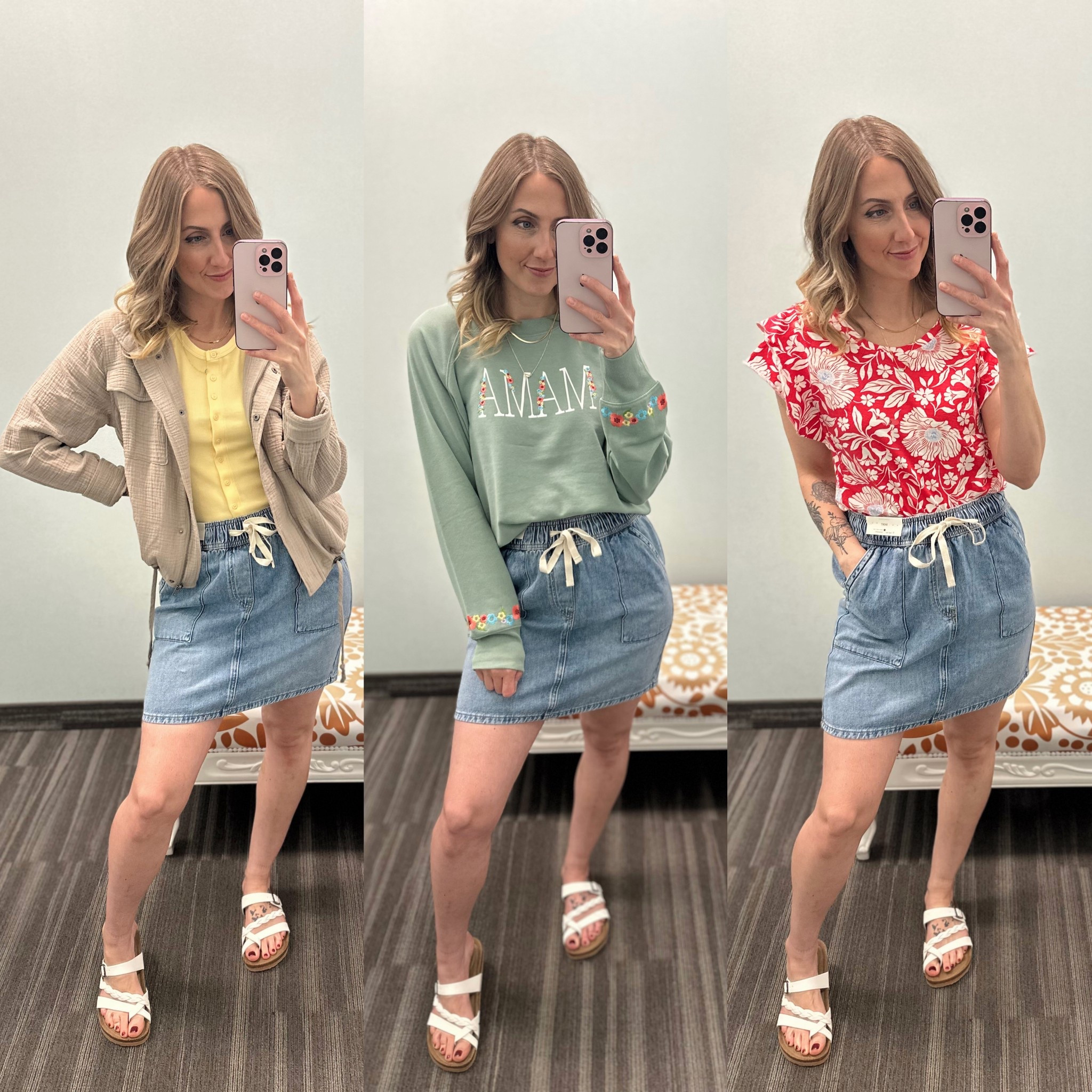 Wearing small in skirt and small in tops. Available in plus and core 

#LTKPlusSize #LTKootd #LTKSaleAlert