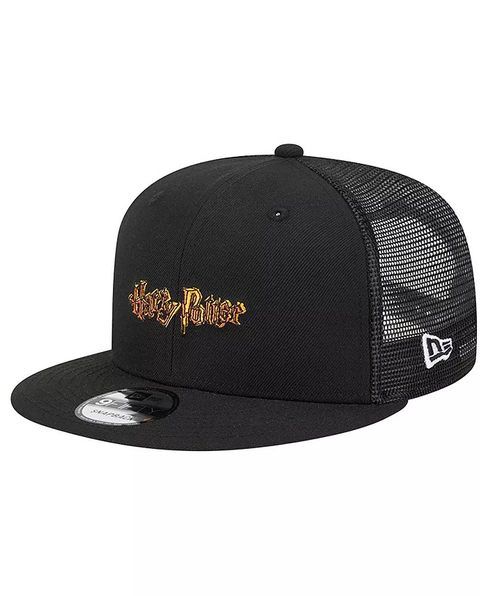 Men's Black Harry Potter Trucker 9FIFTY Snapback Hat | Macy's