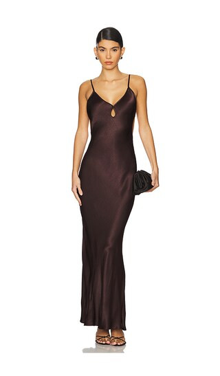 Cedar City Maxi Dress in Dark Choc | Revolve Clothing (Global)