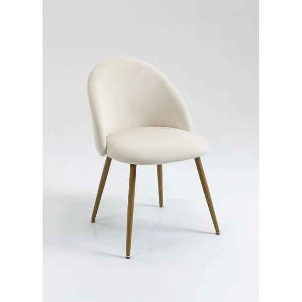 Mainstays Modern Accent Chair, Cream White | Walmart (US)