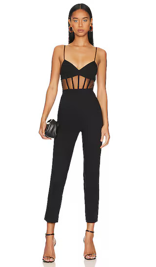 Bianna Jumpsuit in Black | Revolve Clothing (Global)
